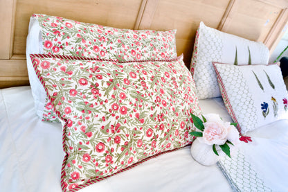 ✨Spring Medallion | 6-Piece Organic Cotton Bedsheet & Quilt Set✨